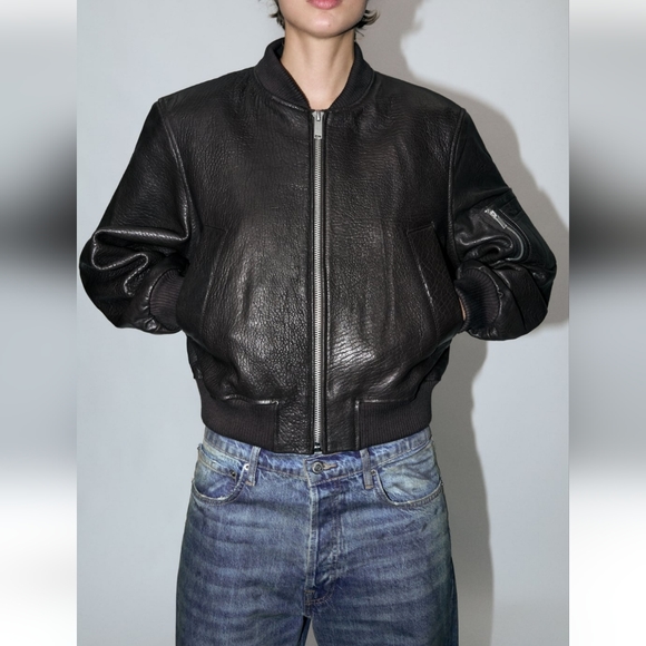 ZARA leather jacket - Picture 3 of 6